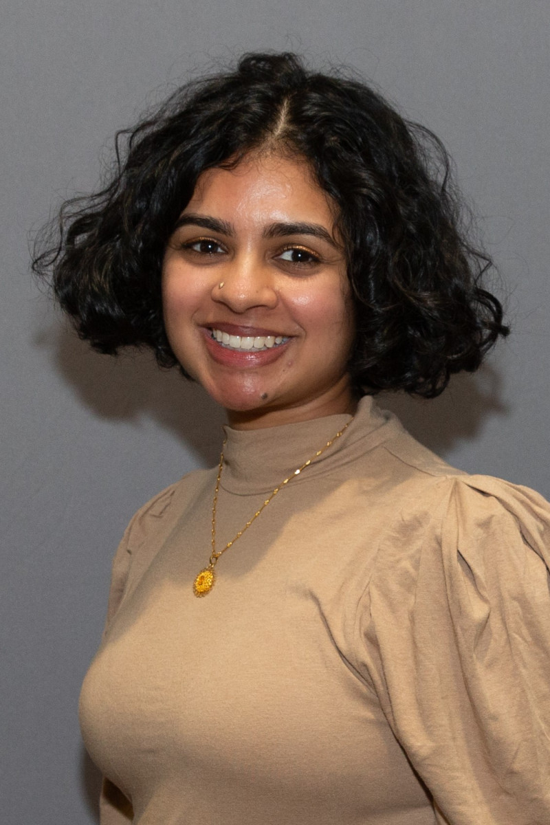 Nih F31 winner Sharada smiles at the camera