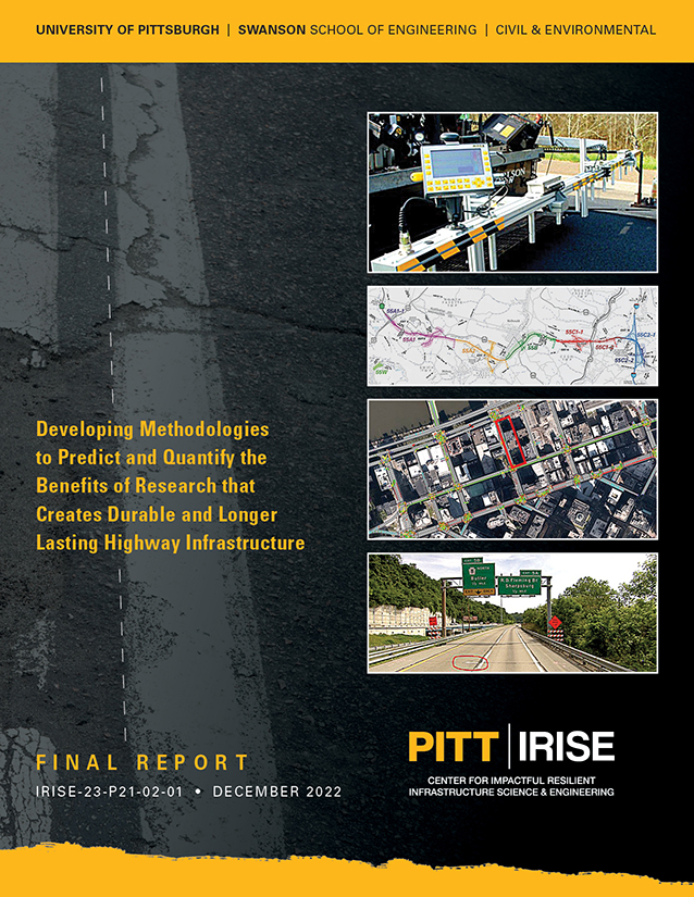 DEVELOPING METHODOLOGIES TO PREDICT AND QUANTIFY THE BENEFITS OF RESEARCH THAT CREATES DURABLE LASTING HIGHWAYS REPORT COVER