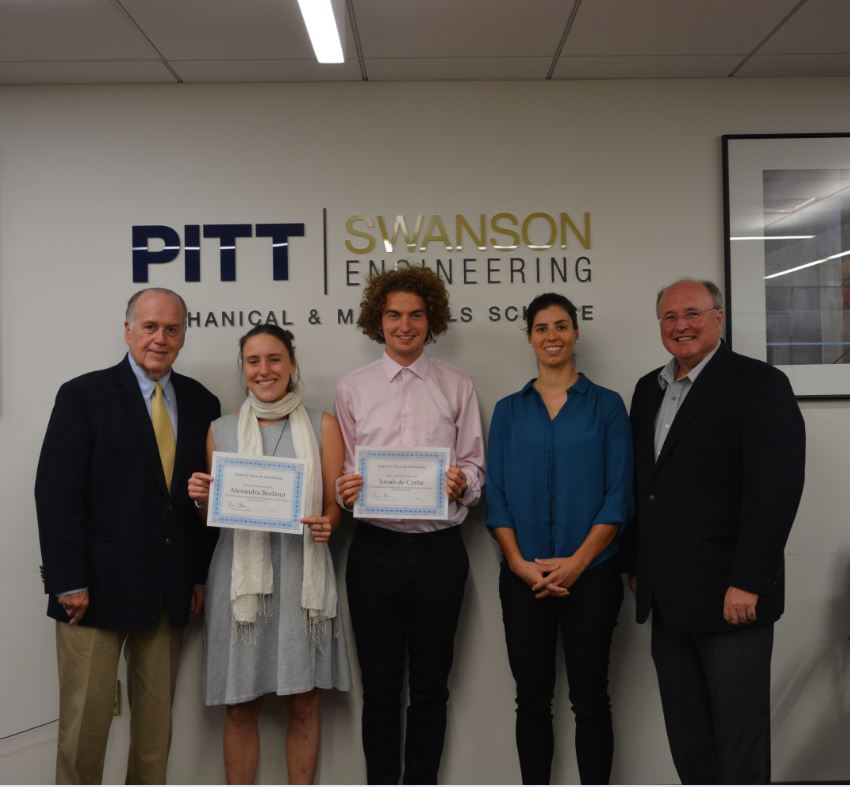 From Left; Bob Rumcik, Alexandra Beebout, Jonah De Cortie, Anna Barensfeld, Brian Gleeson