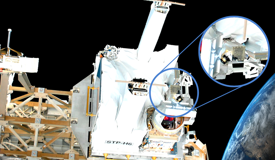 Pitt-ECE deployed its second space system (adorned with the Pitt script) to the International Space Station. The system is operated from the Pitt campus and launched with the STP-H6 pallet on SpaceX-17, May 4, 2019.