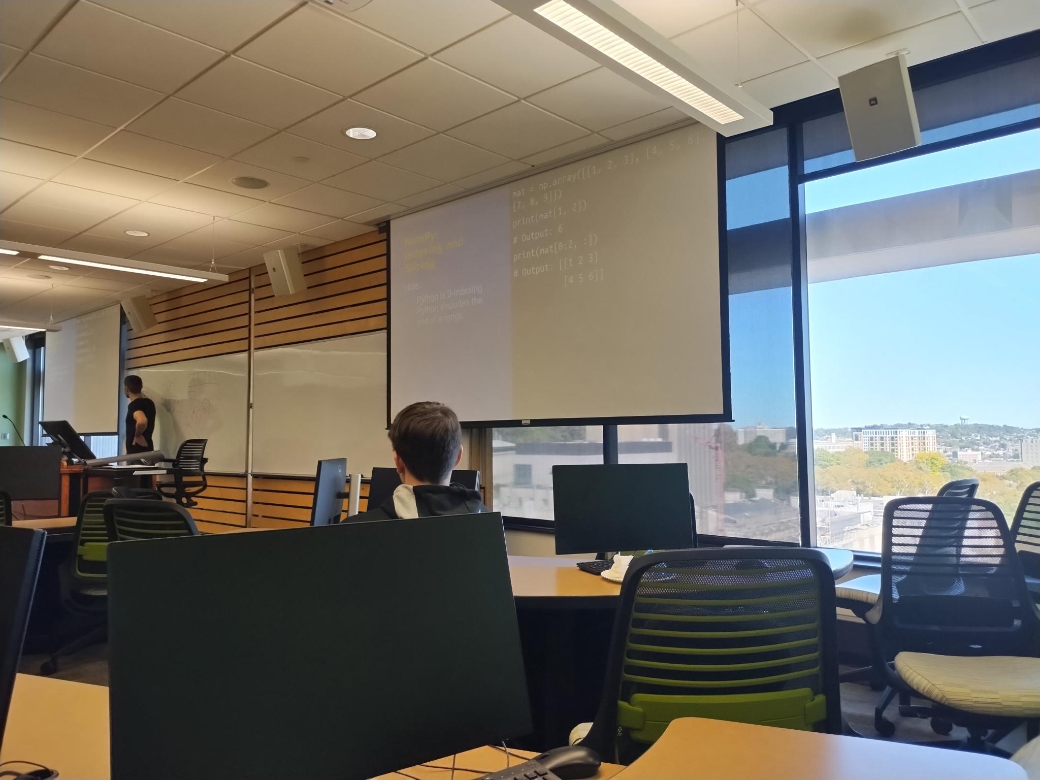 INFORMS workshop day 2 in computer lab