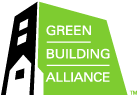 Green building alliance logo