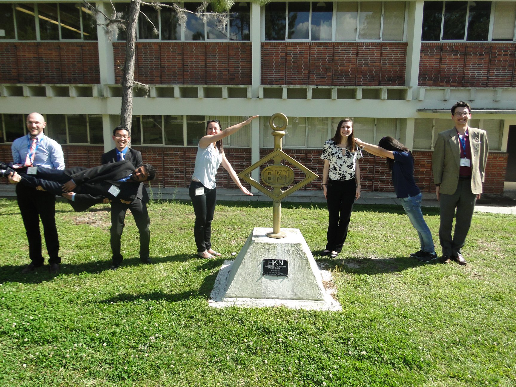 Beta Delta students at IEEE-HKN's annual Student Leadership Conference at the University of Florida in 2018
