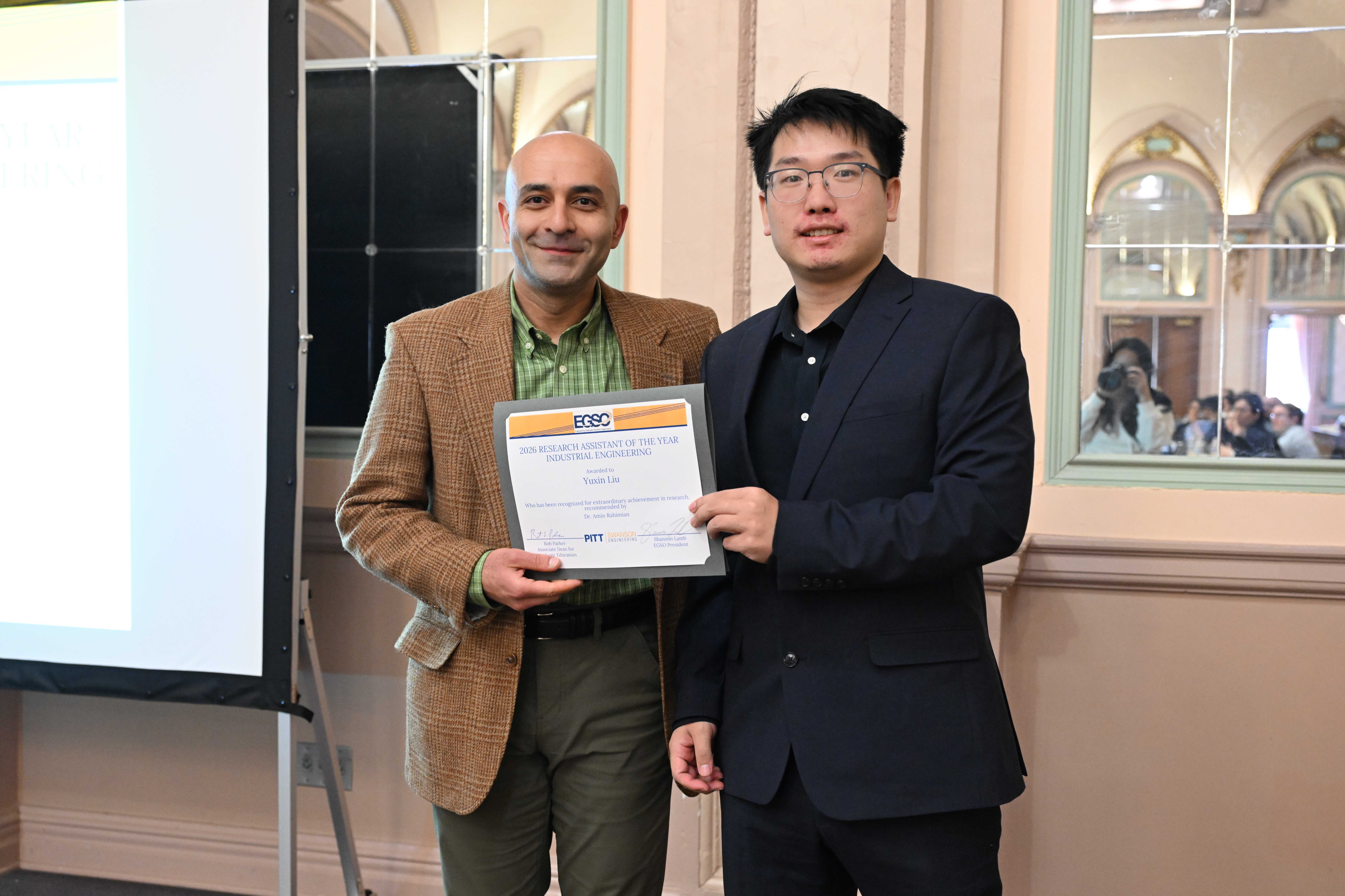 Sociotechnical receiving award