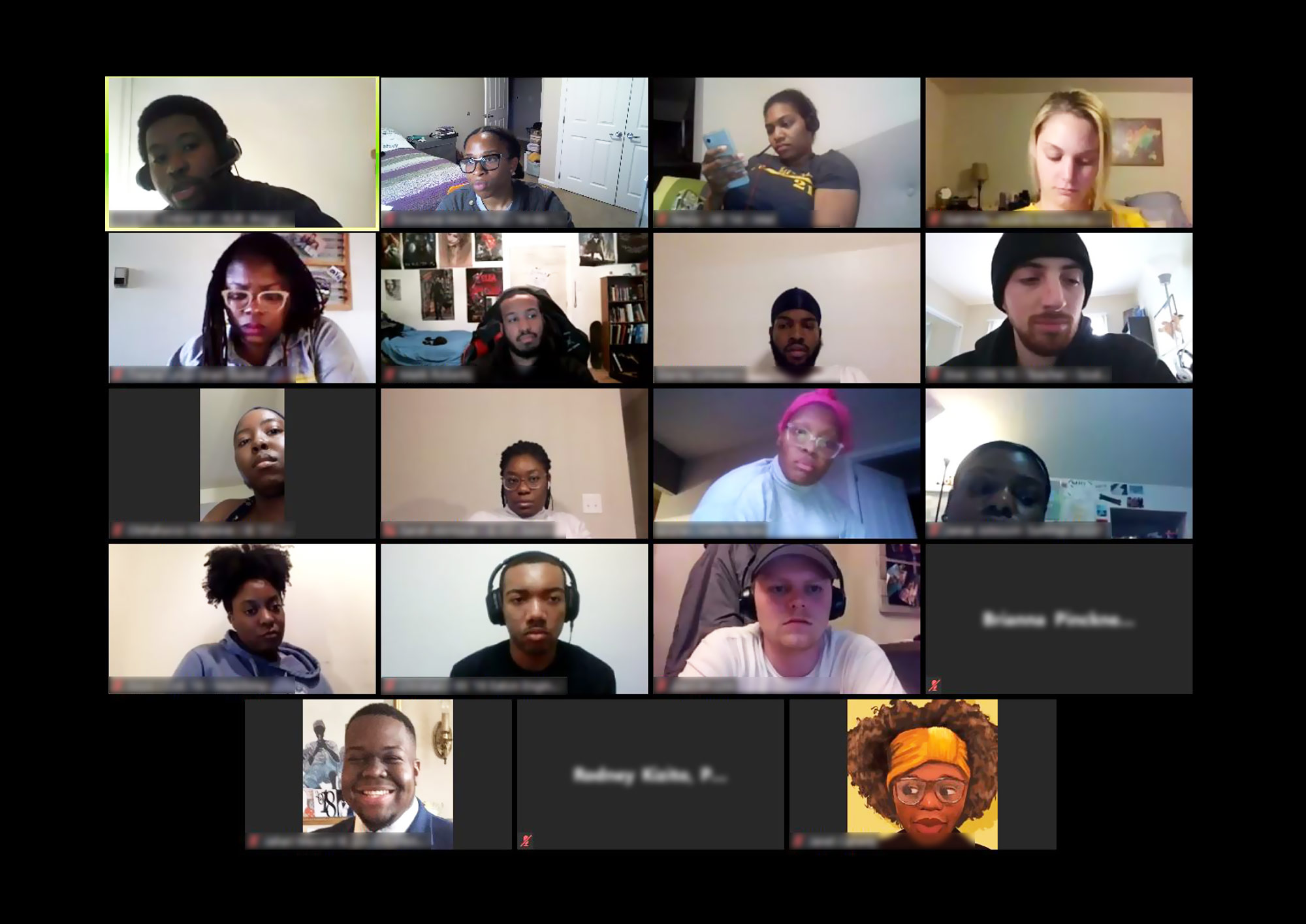Virtual Recruitment on zoom