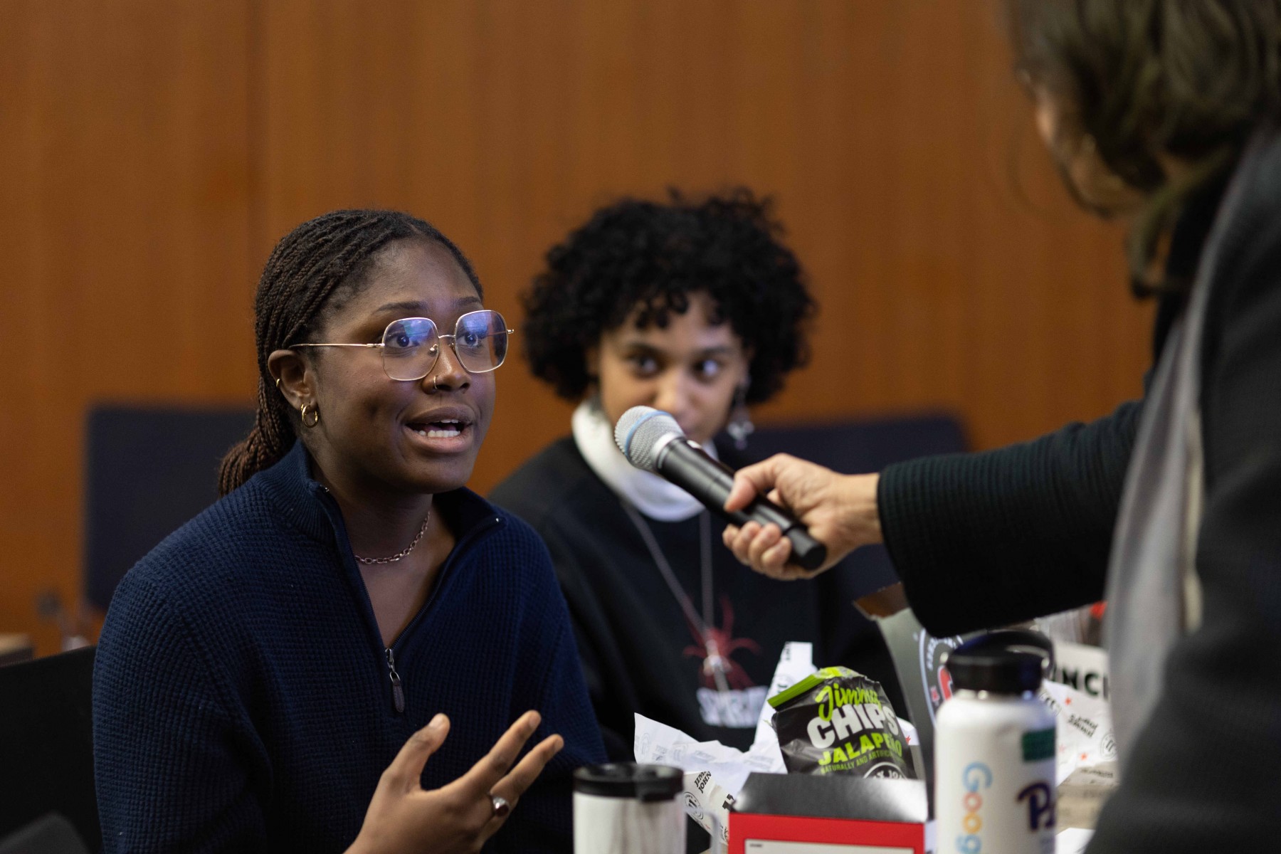 Karina Atiegha - Karina Atiegha, after meeting Malcom, is considering pursuing a career path in higher education to help students struggling with identity and access. Karina Atiegha