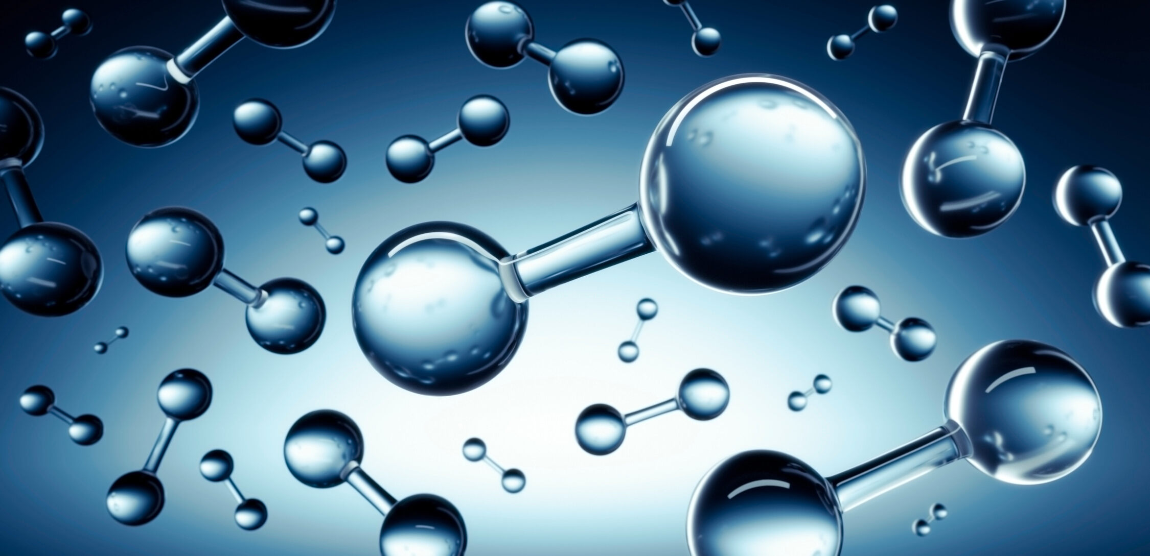illustration of molecules