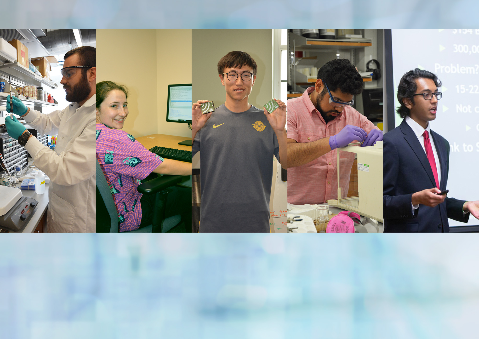 Mason Unger, Arianna Heilbrunn, Jiade Song, Albert Lopez-Martinez, and Sooraj Sharma.