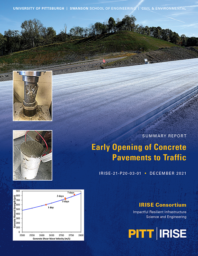 IRISE - Early Opening of Concrete Pavements to Traffic Report december 2021