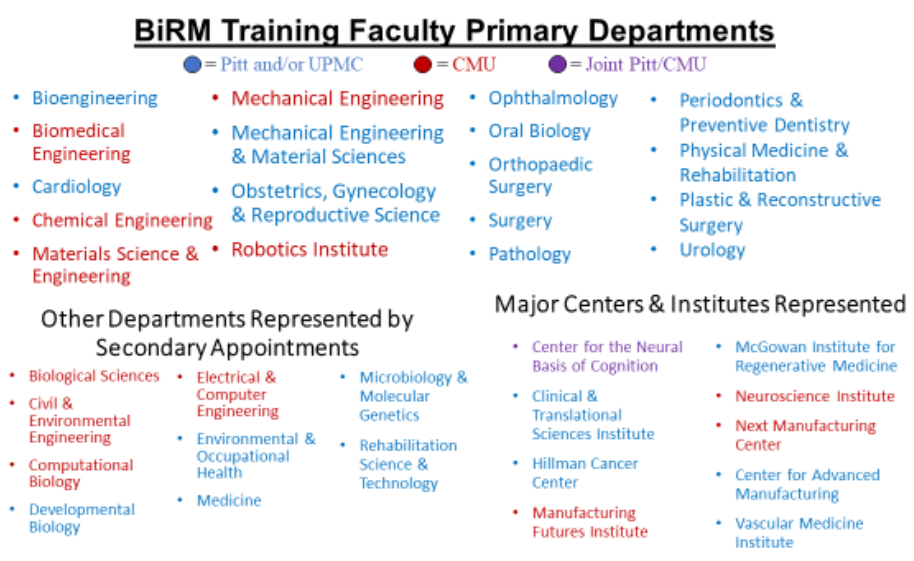 Faculty Departments