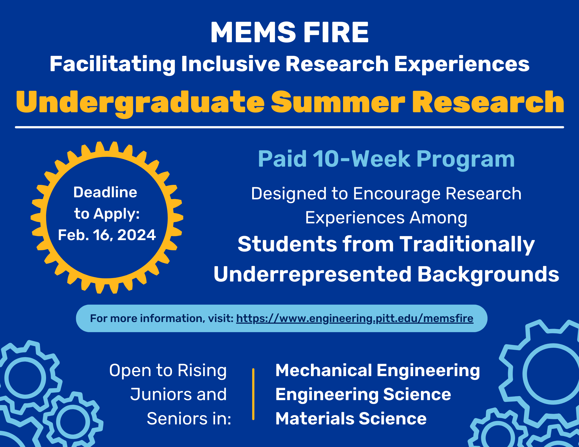 MEMS FIRE IMAGE FLYER