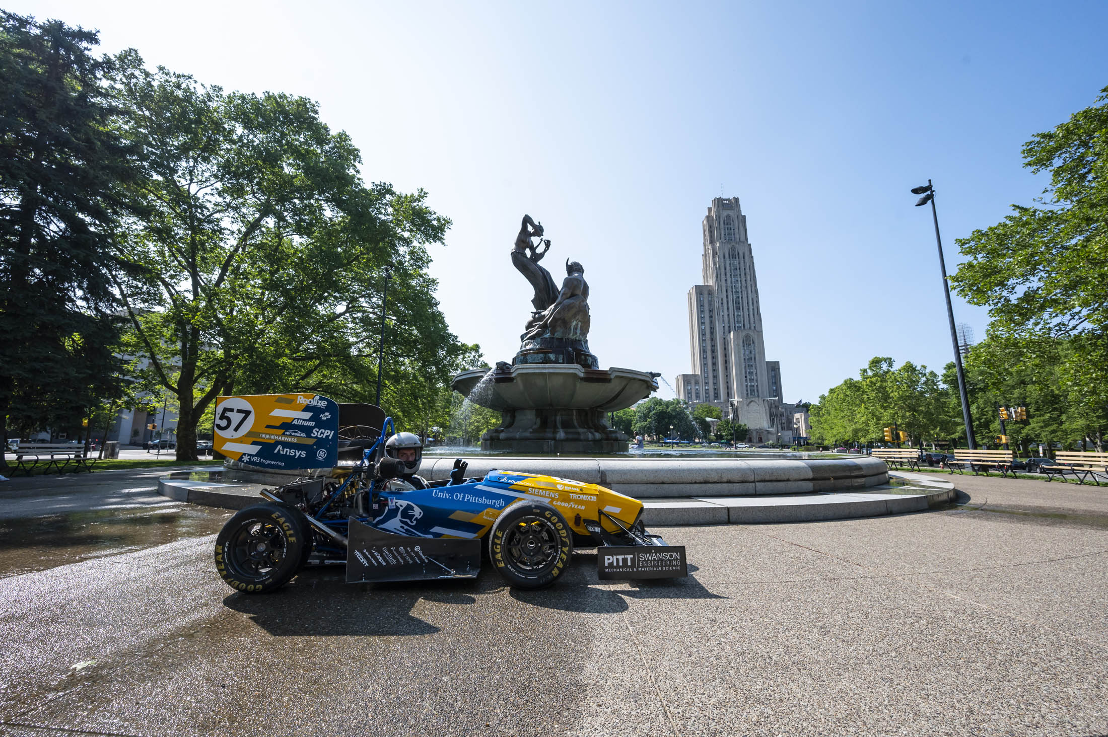 the fsae car