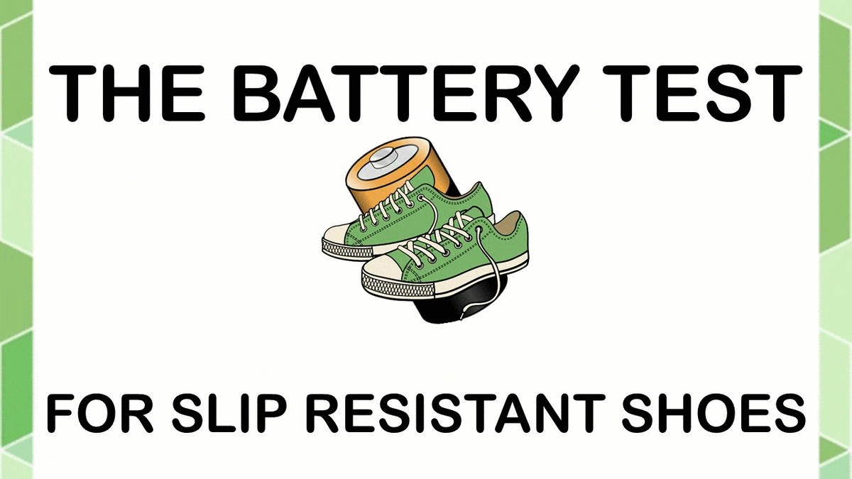 If the worn region is smaller than the base of an AA battery the shoe passes, otherwise it fails and you should replace the shoe.