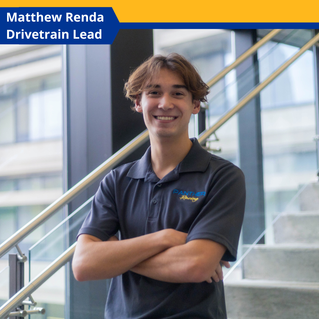 Matthew Renda, drivetrain lead